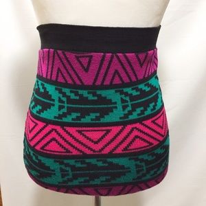 Papaya stretcy mini skirt Med fit